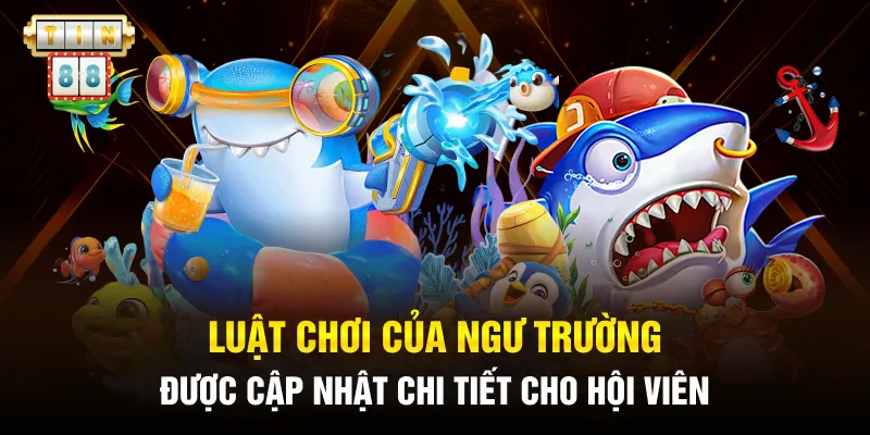 Luật chơi của ngư trường được cập nhật chi tiết cho hội viên