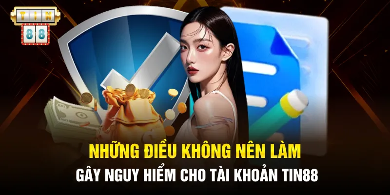 Tin88 Hướng Dẫn Bảo Vệ Tài Khoản: Chia Sẻ Cách An Toàn Nhất 3 Những điều không nên làm gây nguy hiểm cho tài khoản Tin88