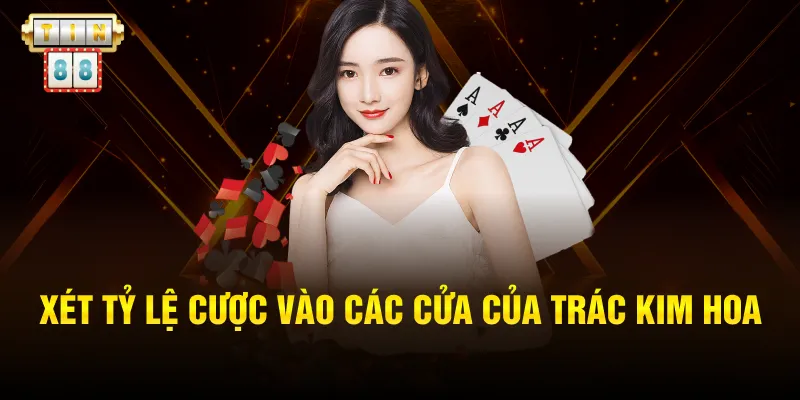 Xét tỷ lệ cược vào các cửa của Trác Kim Hoa